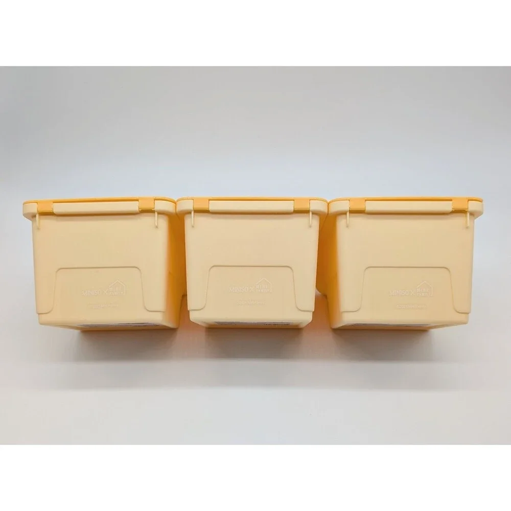 Miniso Shiba Mini Family Storage Boxes Teens Makeup Vanity Stackable